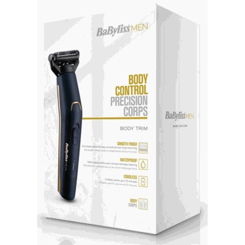 BaByliss BG120E, Body trimmer, 4 attachments, black