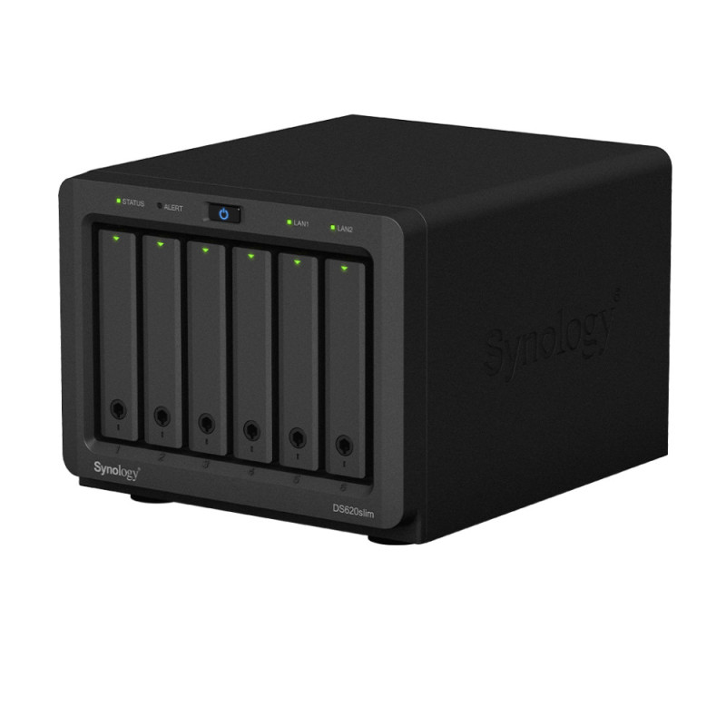 Synology Мережеве сховище NAS DS620slim (2.5" SATA) (DS620SLIM)