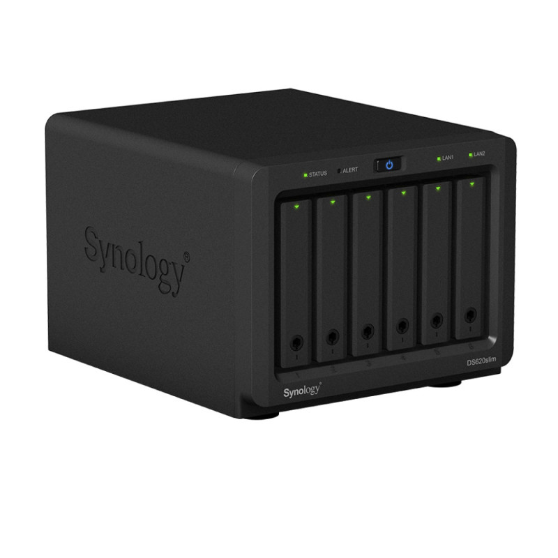 Synology Мережеве сховище NAS DS620slim (2.5" SATA) (DS620SLIM)