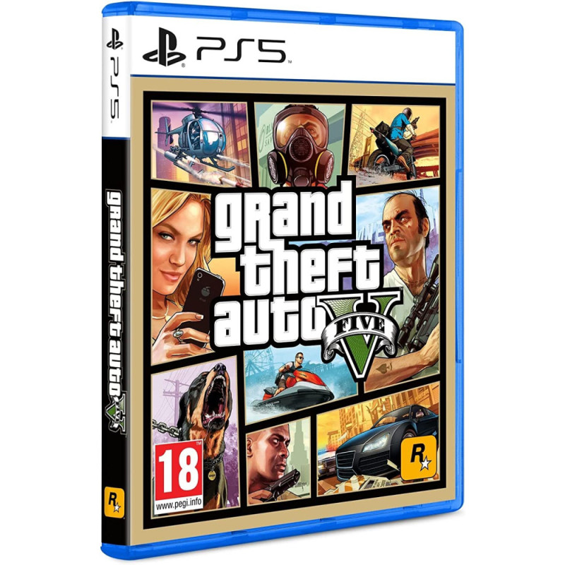 Games Software Grand Theft Auto V [Blu-Ray диск] (PS5) (5026555431842)