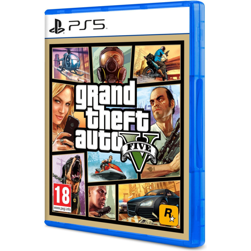 Games Software Grand Theft Auto V [Blu-Ray диск] (PS5) (5026555431842)