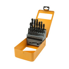 Tolsen HSS metal drill set, 25 pcs., 1-13mm, case (75082)