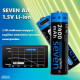 Акумулятор SEVEN Systems SEVENAA1.5VLi-ion4