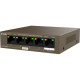 Tenda Комутатор TENDA TEG1105PD 5xGE (4xPoE PSE, 1xPoE PD), 30Вт, Некерований