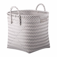 ARDESTO Basket Vigor 35x35x32cm, polypropylene, metal, grey (ARHC2512PG)