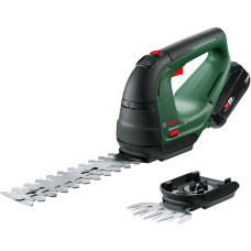 Bosch AdvancedShear 18V-10 cordless grass shears + brush cutter attachment 10/20cm cutting pitch 8mm 1xPBA 2.0Ah 2.45kg (0.600.857.000)