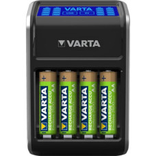 Зарядное устройство для аккумуляторов Varta LCD PLUG CHARGER +4*AA 2100 mAh (57687101441)