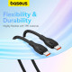 Дата кабель USB-C to USB-C 1.2m 100W black Baseus (P10355702111-00)