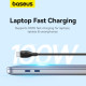 Дата кабель USB-C to USB-C 1.2m 100W black Baseus (P10355702111-00)