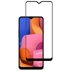 Стекло защитное ACCLAB Full Glue Samsung A20s Black (1283126508530)