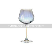 ARDESTO Wine glasses set Black Mars 670ml, 2pcs, glass, transparent (AR2667EL)