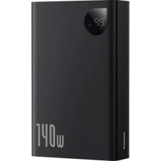 Батарея универсальная Baseus Adaman Metal Digital Display 24000mAh 140W, Black (P10021508113-00) (P10021507112-02 / P10021508113-00)