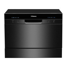 Hansa Hansa dishwasher tabletop, 6sets, A+, 55cm, display, black (ZWM556BH)