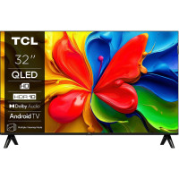 TCL Телевізор 32  TCL QLED HD 60Hz Smart Android TV Black (32S4K)
