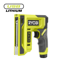 Ryobi Цвяхозабивач акумуляторний USB Lithium RST4-0 4В цвяхи до 15мм 0.8кг без АКБ та ЗП (5133006329)