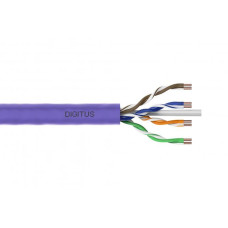 Digitus Кабель "вита пара" CAT 6 U-UTP, 305м, AWG 23/1, LSZH Cca, фіолетовий (DK-1615-VH-305)