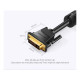 Кабель мультимедійний DVI M to DVI M 1.5m 24+1pin 2K 60Hz Dual Linik Vention (EAABG)