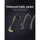 Кабель мультимедійний DVI M to DVI M 1.5m 24+1pin 2K 60Hz Dual Linik Vention (EAABG)