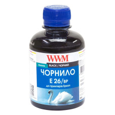 Чернила WWM EPSON XP-600/XP-605/XP-7005 (Black Pigment) (E26/BP)