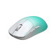 Мышка Hator Quasar 3 Ultima 8K Wireless/Bluetooth/USB White/Mint (HTM761)