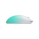 Мышка Hator Quasar 3 Ultima 8K Wireless/Bluetooth/USB White/Mint (HTM761)