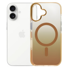 Чехол для мобильного телефона BeCover FIBRA Shock-Proof MagSafe Apple iPhone 17 Gold (715444)