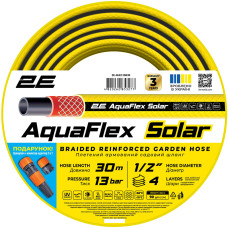 2E Шланг садовий 2Е AquaFlex Solar 1/2" 30м 4 шари 13бар -10+60°C (2E-GHE12SR30)