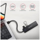 Концентратор AXAGON USB 3.1 to 4xUSB 3.0 black (HUE-C1A)