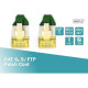 Патч-корд 0.25м, SFTP, cat.6A, AWG 26/7, Cu, LSZH, green Digitus (DK-1644-A-0025/G)