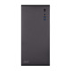 2E Корпус 2E Credo V200B без БЖ, 2xUSB3.0, 1x80мм, VGA 250мм, mATX, чорний (2E-V200B)