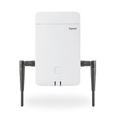 Gigaset Gigaset Base station IP-DECT N870E IP PRO 1xFE LAN, SIP, PoE, up to 60 calls in parallel, up to 250 handsets, 2 external antennas (S30852-H2718-R101)