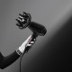 Rowenta Фен x Karl Lagerfeld K/Pro Stylist, 2200Вт, режимов-3, иониз-я, дифузор, 2 концентратора, хол. обдув, черный (CV888LF0)