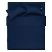 ARDESTO Duvet Cover Mix&Match, sateen, navy, 160x220cm, 100% cotton (ART1622DVN)