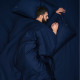 ARDESTO Duvet Cover Mix&Match, sateen, navy, 160x220cm, 100% cotton (ART1622DVN)