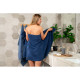 ARDESTO Terry towel Benefit, 50х90cm, 100% cotton, dark blue (ART2450DB)