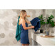ARDESTO Terry towel Benefit, 50х90cm, 100% cotton, dark blue (ART2450DB)