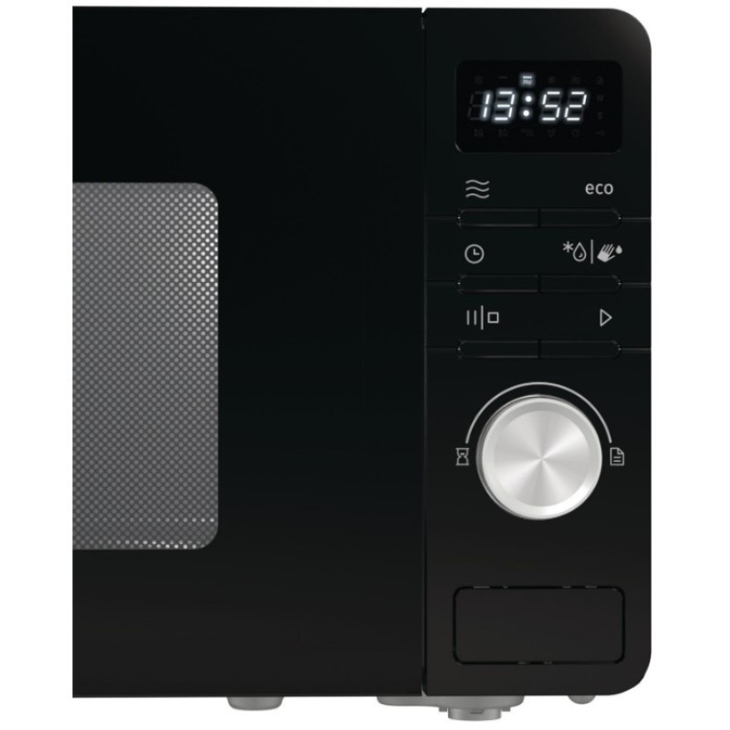 Gorenje Microwave oven, 20L, 800W, display, black (MO20A3B)