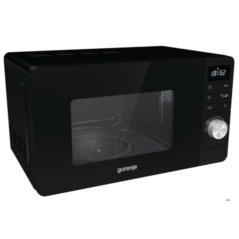 Gorenje Microwave oven, 20L, 800W, display, black (MO20A3B)