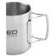 Neo Tools Travel mug, 320ml, foldable handle, stainless steel, case, 0.15kg (63-150)