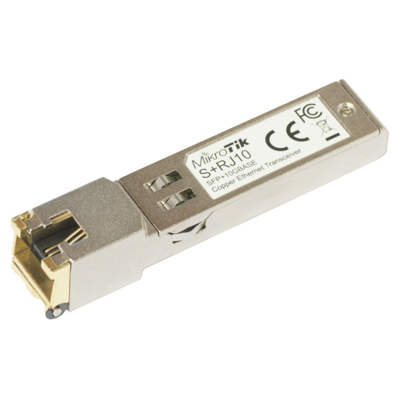 MikroTiK SFP+трансівер S+RJ10