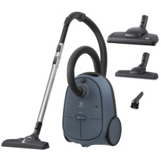 Electrolux Пылесос мешковый, 750Вт, мешок-3.5л, HEPA12, s-bag, 4 насадки, синий (EB61C4DB)