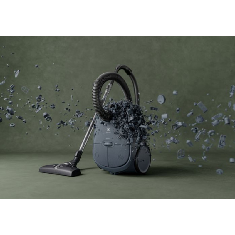 Electrolux Пылесос мешковый, 750Вт, мешок-3.5л, HEPA12, s-bag, 4 насадки, синий (EB61C4DB)