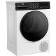 Beko Dryer heat pump, 7kg, A++, 55 cm, display, steam, white (BM3T47239WPBB2)