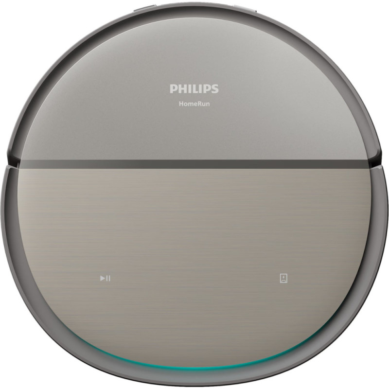Philips Робот-пилосос Philips Series 9000, h=9.8см, вологе прибирання, конт пил -0.21л, вода -0.22л, автон. робота до 280хв, EPA 11, чорний-металік (XU9100/10)