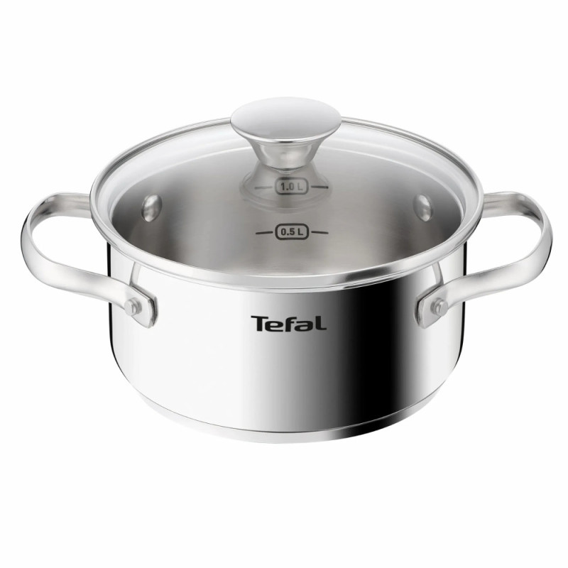 Tefal Tefal Minis Casserole with lid, 1.5 L, stainless steel, glass (H8744255)