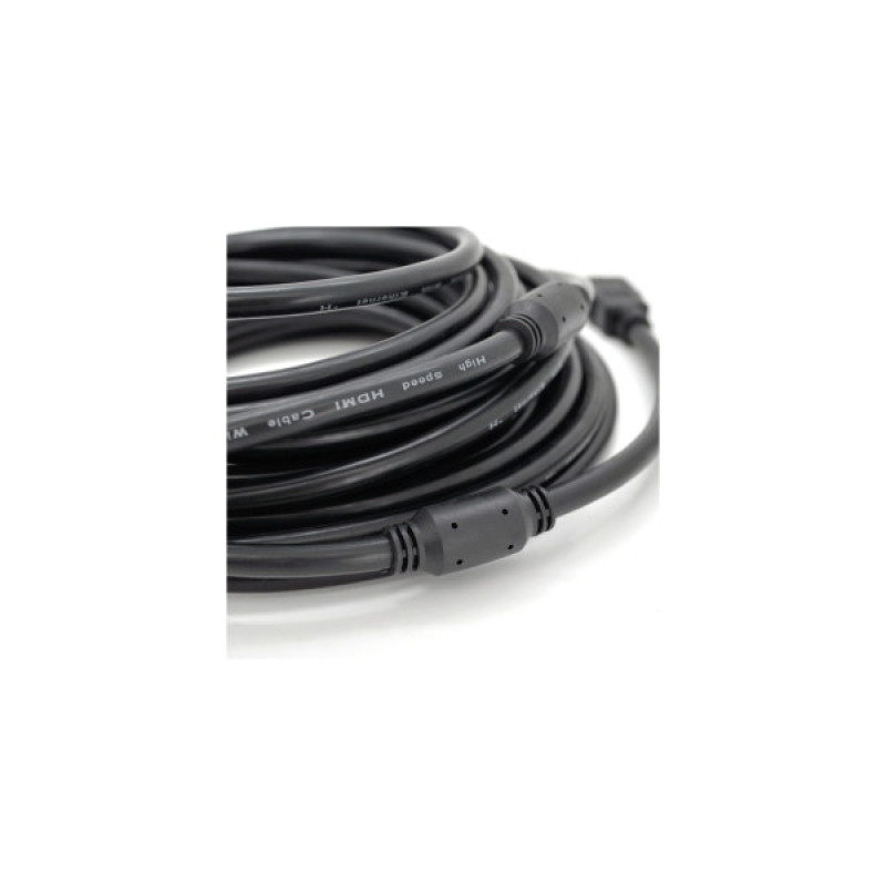 Кабель мультимедийный HDMI M to HDMI M 15.0m V1.4 1080P black Ritar (HDMI(M)/(M)V1.4-15m-94B)