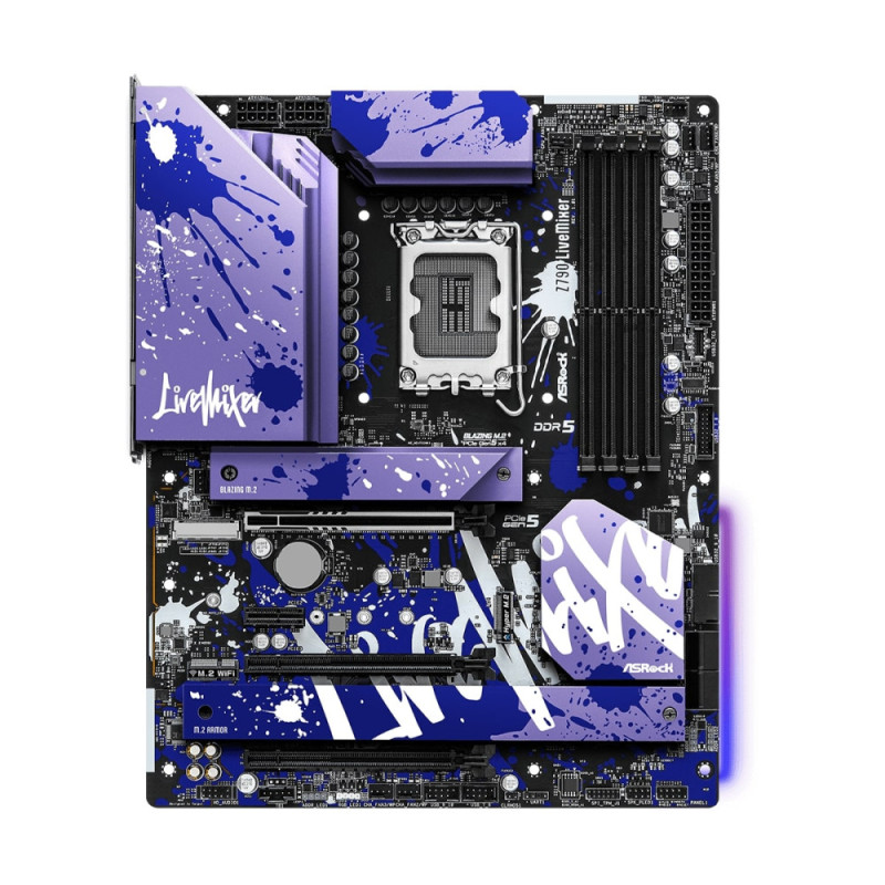 ASRock Материнська плата Z790 LIVEMIXER s1700 Z790 4xDDR5 M.2 HDMI DP ATX