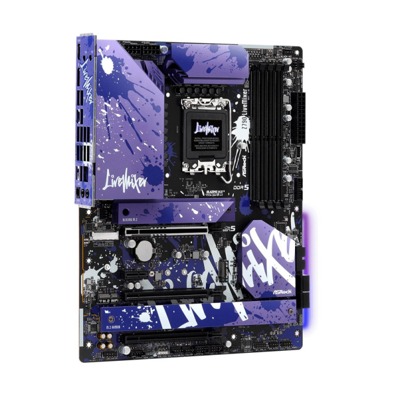 ASRock Материнська плата Z790 LIVEMIXER s1700 Z790 4xDDR5 M.2 HDMI DP ATX