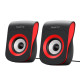 Акустическая система Havit SK599 USB 6W Black/Red (6950676205978)