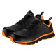 Neo Tools work sneakers, shock absorption, composite toe cap, S1, SRC, CE, size 41 (27.3 cm), black and orange (82-155-41)